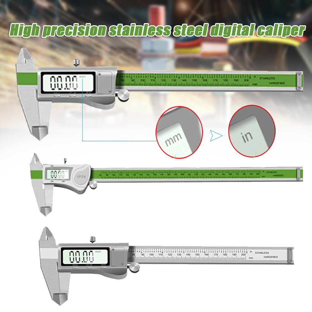 Gehard Rvs 0-150Mm Digitale Schuifmaat Schuifmaat Micrometer Elektronische Schuifmaat Meten