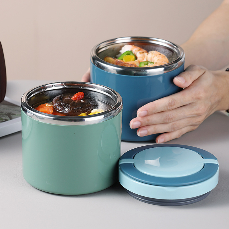 Soup Thermos Food Jar Insulated Lunch Container Bento Box for Cold Food Food Flask Stainless Steel Lunch Box With Handle