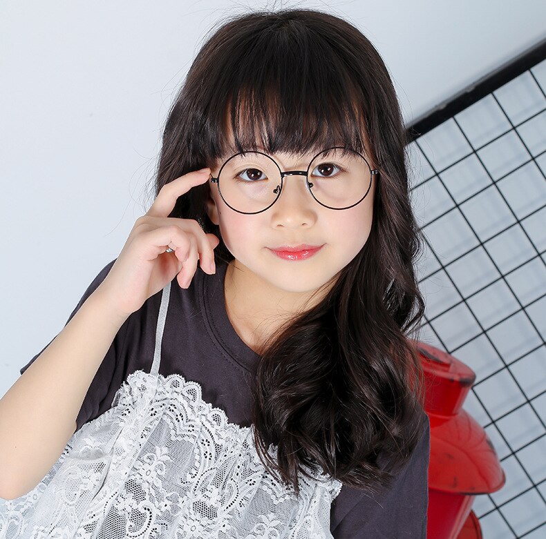 Infant Optical glasses Baby Metal Glasses frames Boys&girls Model Show Round Glasses frame Without Lens N828