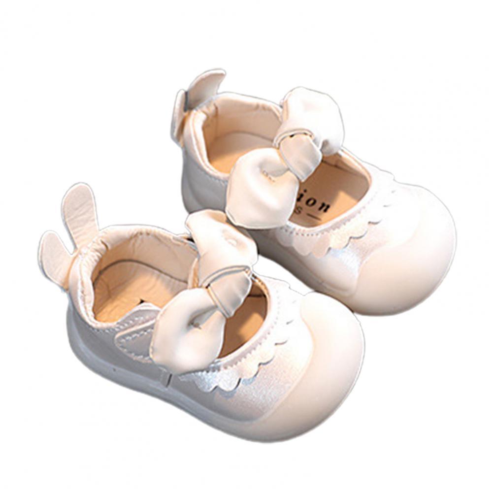 1 Paar praktisch Kinder Schuhe tragen beständig zuverlässig gehen Schuhe Kinder gehen Bogen binden Schuhe Pro Mädchen Mädchen Schuhe: Weiß / 18