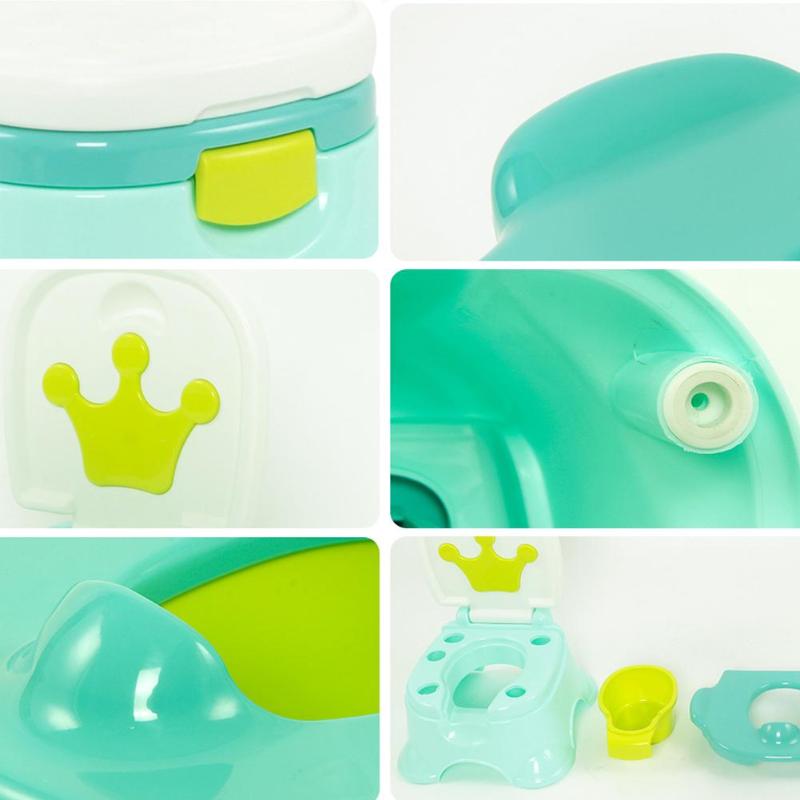 Bébé Pot toilette WC enfants formation siège chaise Portable mignon couronne voyage Pot enfants toilette