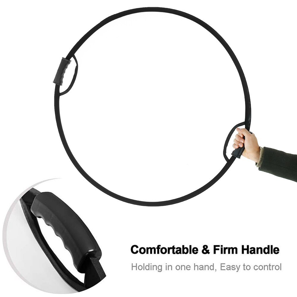 60/80/110cm 5 in 1 Photo Studio Reflector Portable Collapsible Multi-Disc Light Photo Studio Handhold Photography Accessories