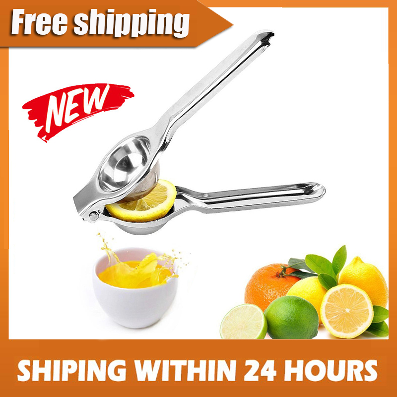 Multifunctionele Mini Roestvrij Staal Citroen Oranje Squeezer Juicer Hand Citruspers Druk Squeeze Groente Sap Gereedschappen