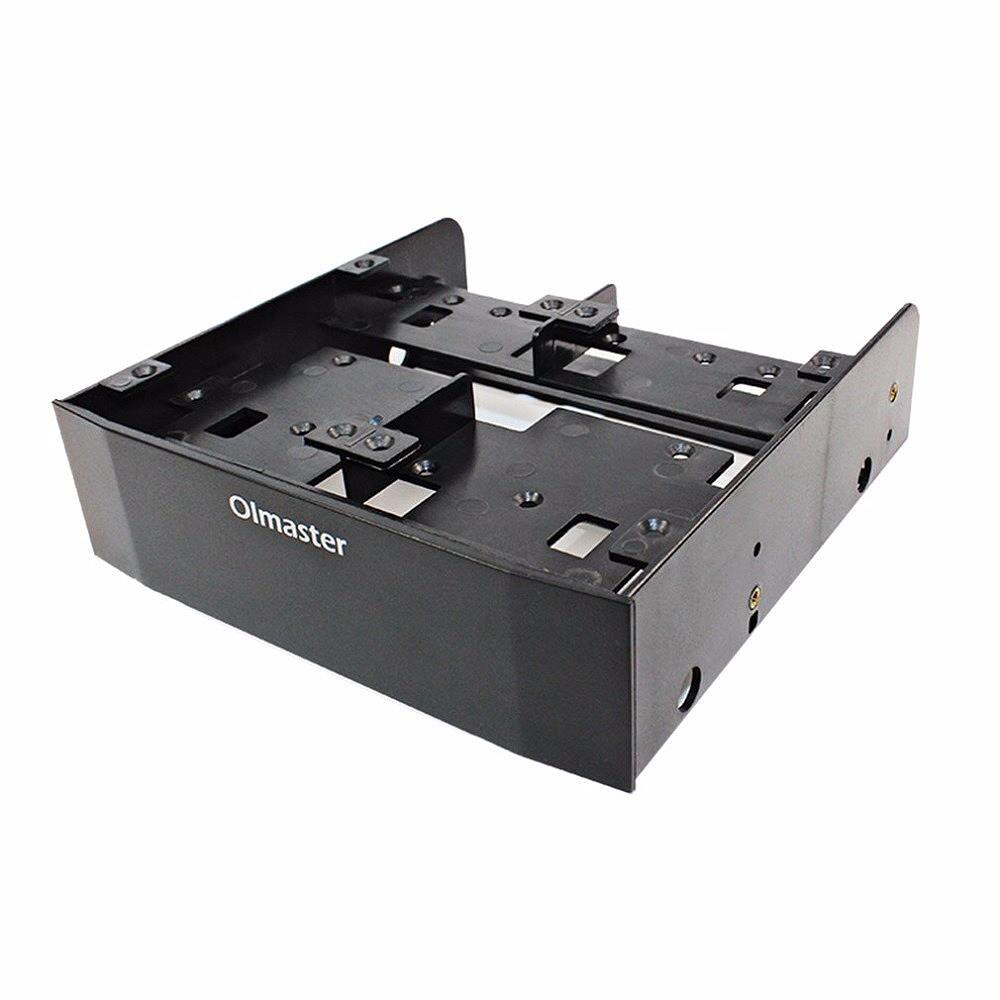 OImaster Multi-functional Hard Drive Conversion Rack Standard 5.25 Inch Device Comes with 2.5 inch / 3.5 inch HDD mounting scr