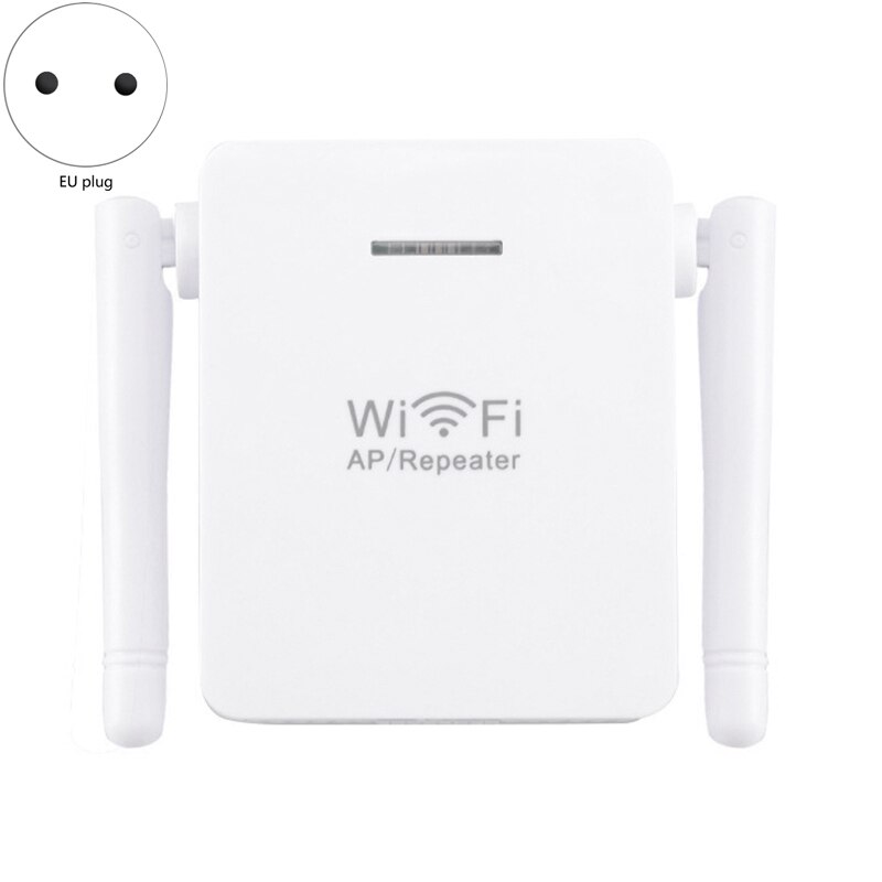 WiFi Repeater 300Mbps Wireless-N Range Signal Booster Network Router 2 Antenna Amplifier Network Extender