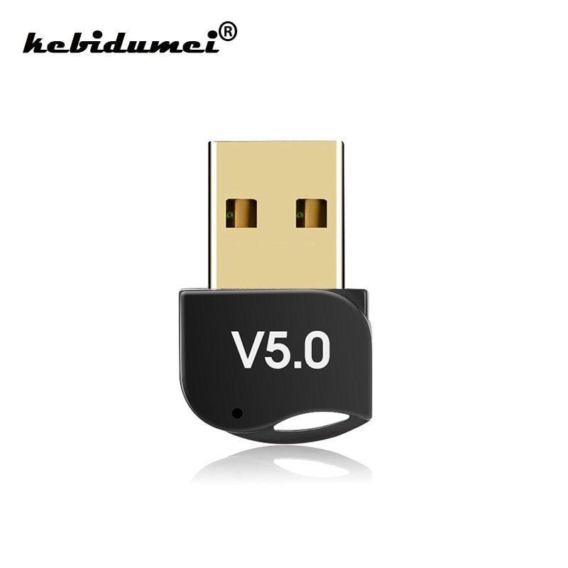 Kebidumei Usb Bluetooth 5.0 Adapter Ontvanger Draadloze Mini Usb Bluetooth Dongle Ontvanger Voor Laptop Muis Toetsenbord Accessoires