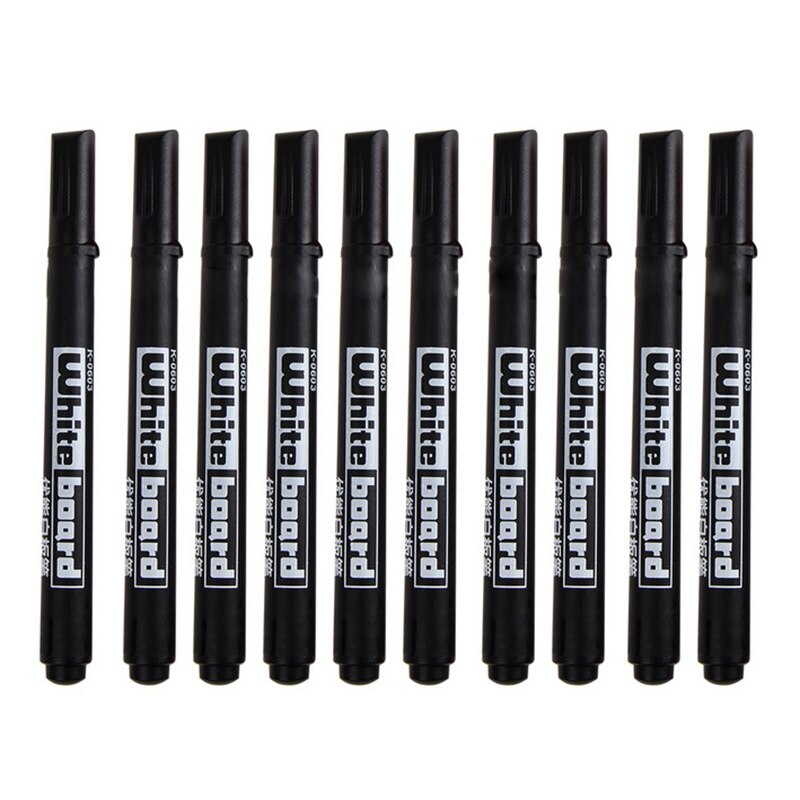 -20 x Board Marker Whiteboard Marker Pen Washable Black