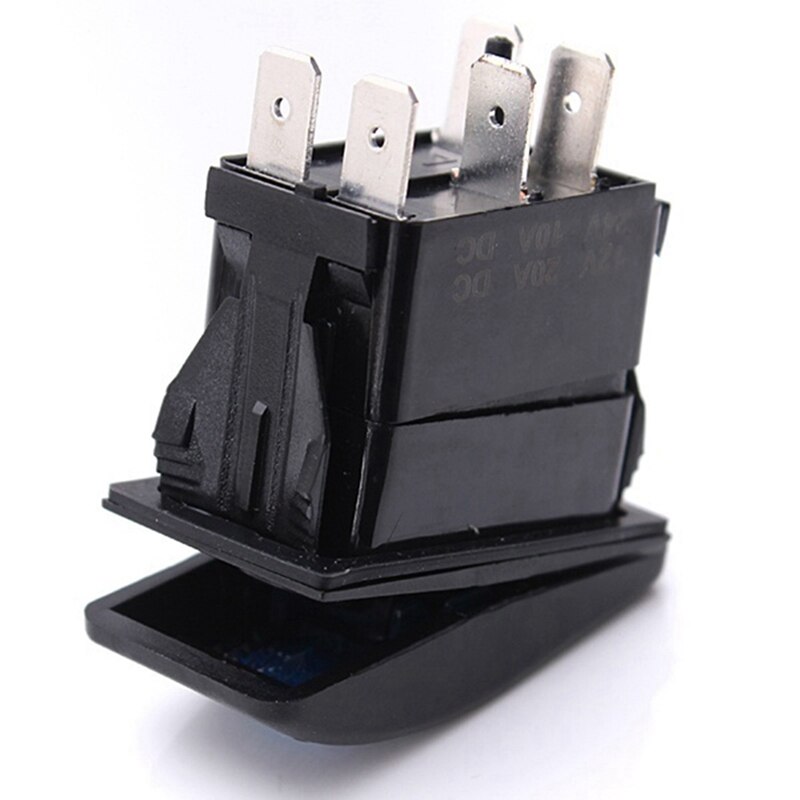 Car Boat ARB Carling Dual LED Back Light Rocker Switch &amp; 8 Gang 2LED Light Rocker Switch Panel Circuit Breaker 12V Boat