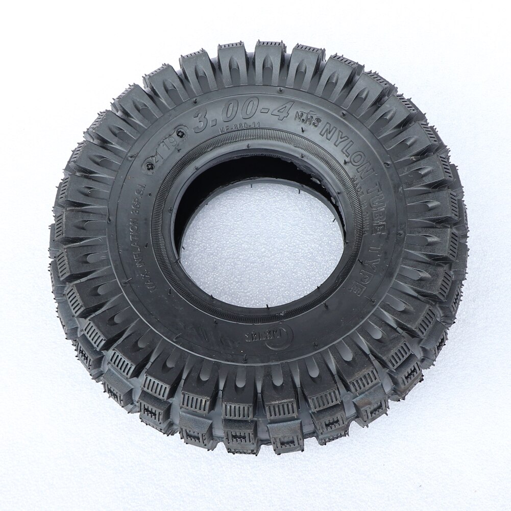 3.00-4 Scooter tyre Mini ATV wheel tyre Wheel Tires fit for Off Road pattern Qinda brand Wheel Tires: outer tire