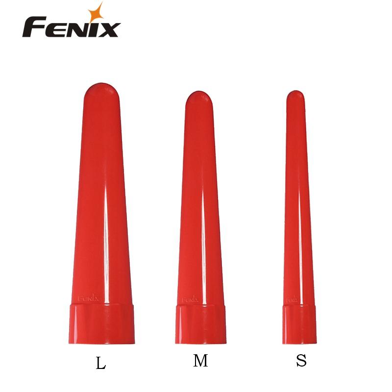 Fenix AOT-S Zaklamp Rode Traffic Wand Cap Tip Signaal Lamp Voor LD12 LD22 PD22 PD32 PD35 UC30 UC35 TK15