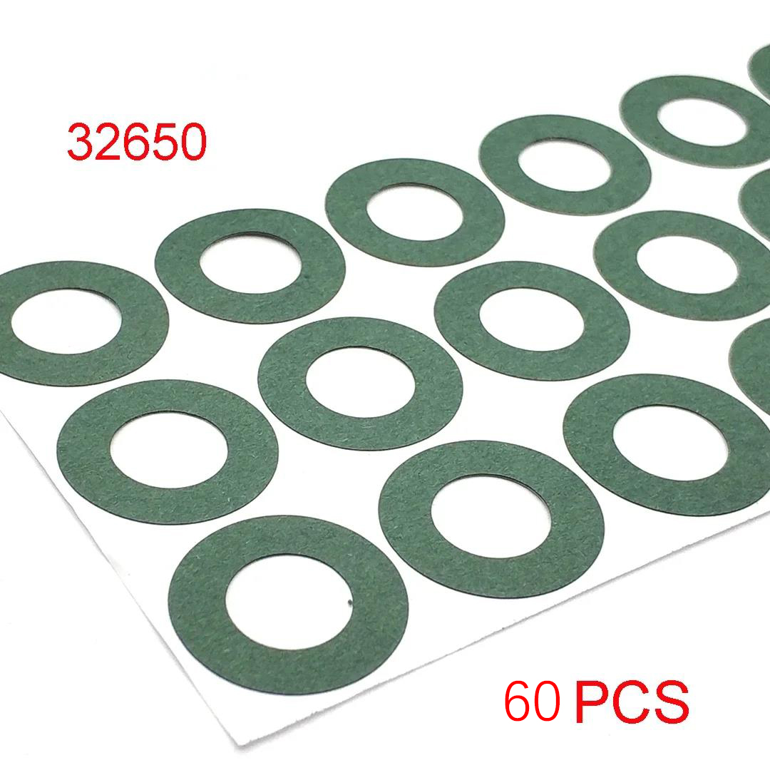 18650 21700 32650 Li-ion Battery Insulation Gasket Barley Paper Battery Pack Cell Insulating Glue Fish Electrode Insulated Pads: DEEP BLUE