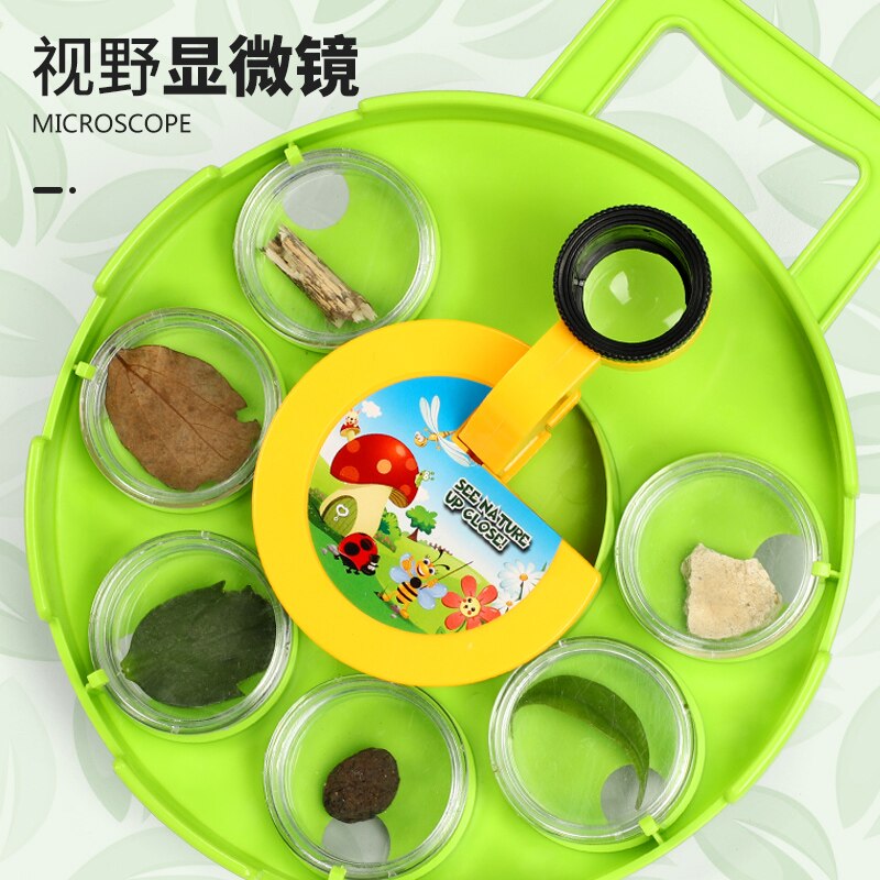 Portable Insect Observation Box Outdoor Exploration of Nature Children's Insect Collector Insect Collection Box Capture Tool: Default Title