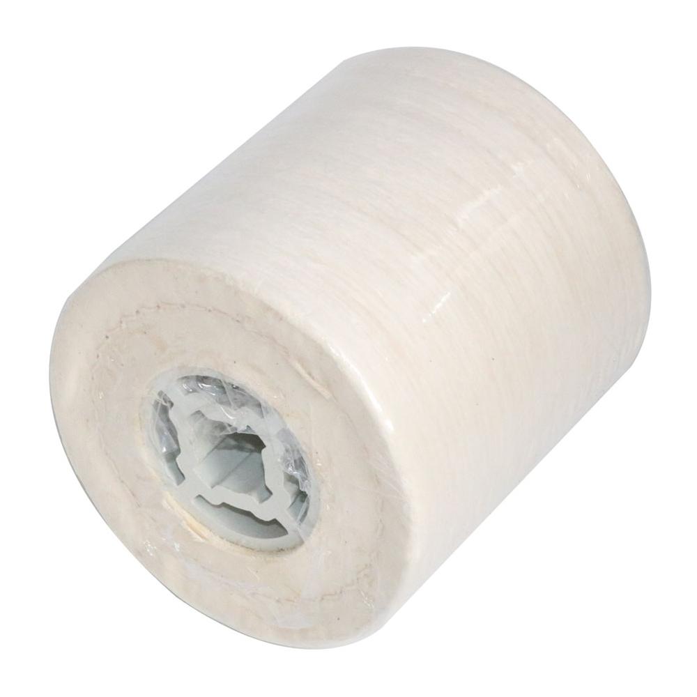 1PC Wool Felt Wire Drawing Polishing Wheel Cotton Burnishing Drum Wheel 100/120mm Buffing Wheel For Wire Drawing Machine: Cotton wheel / 100x100