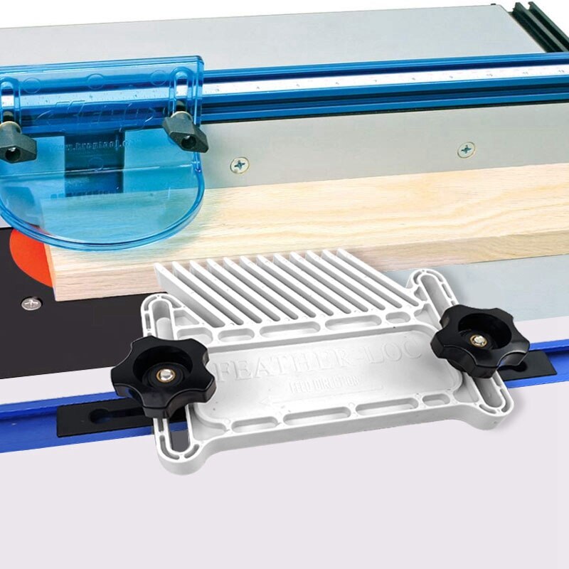 Multi-purpose fjer loc board sæt træbearbejdning graveringsmaskine dobbelt fjerboards geringsmåler slot træværk gør-det-selv-værktøj.