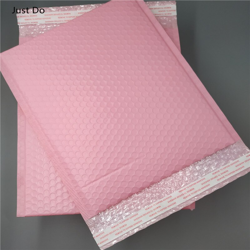 11*15Cm 30Pcs Roze Bubble Zakken Bubble Envelop Tas Roze Bubble Poly Mailer Self Seal Mailing Tassen gevoerde Enveloppen