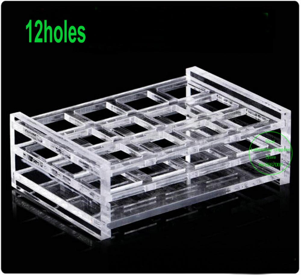 Vidrio orgánico PMMA 751, 10/20/30/40/50mm, rejilla de cubeta, suministros de laboratorio, 1 Uds.