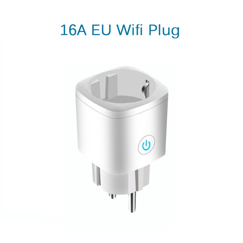 Multiple Socket With USB EU Smart Power Strip Home Wireless Remote Control Work With Tuya Smartlife Alexa Google Home: Plug 16A