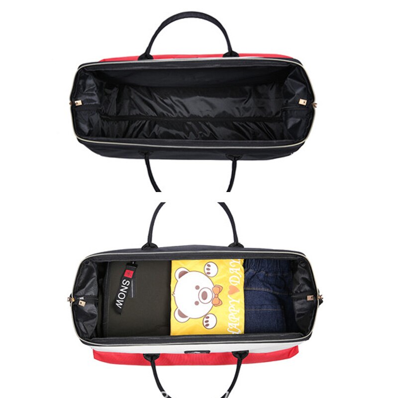 Julis sång resväska med hjul vagn stor kapacitet vagn åkpåse rullande resväska väska för helg över natten