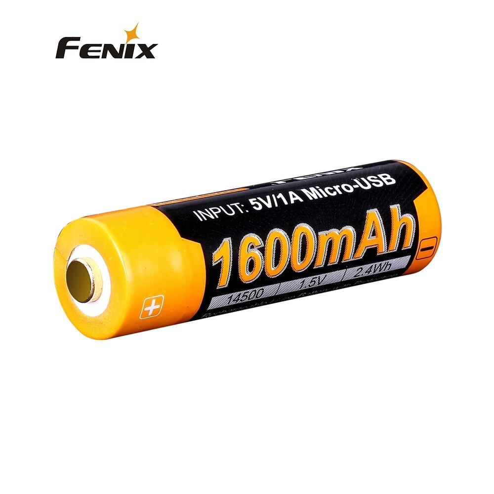 Fenix ARB-L14-1600U 1600mAh USB Rechargeable Li-ion Battery can be used as AA batteries