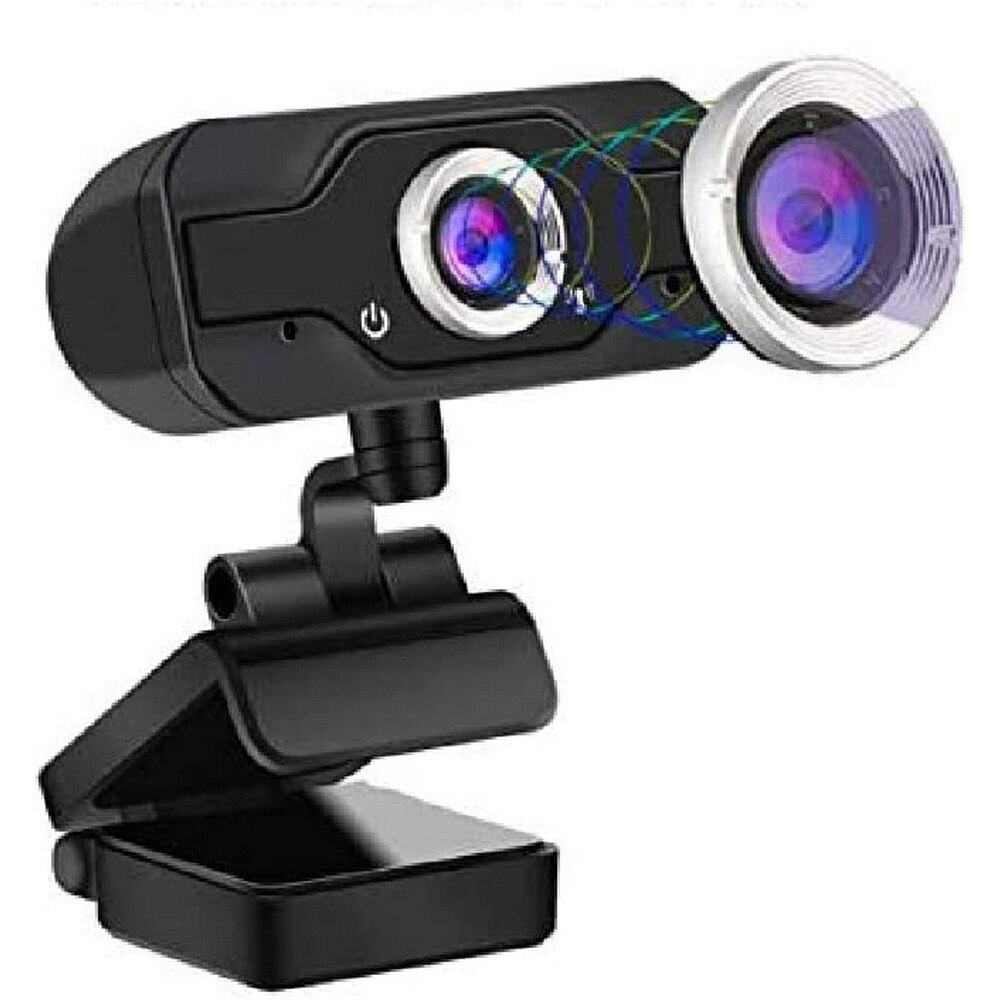 1080P HD Camera Built-in Microphone 360 Degree Rotating USB Plug Mac Laptop Desktop Camera Web Camera Connected To Mobile Phone