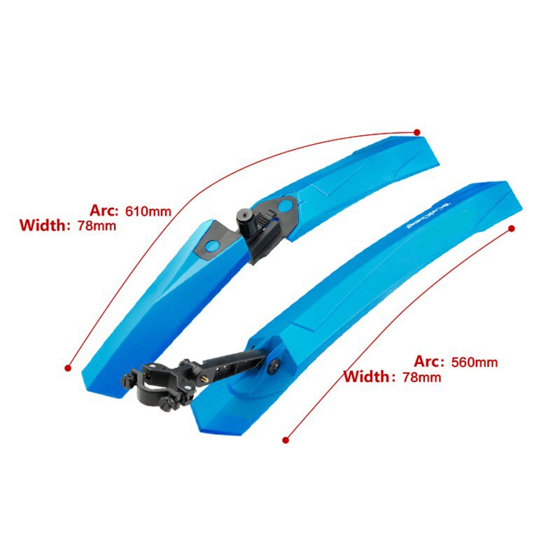 None Portable Bicycle Fenders Cycling Mountain Bike Mud Guards Mudguard Set 4Colors guardabarros bicicleta mtb