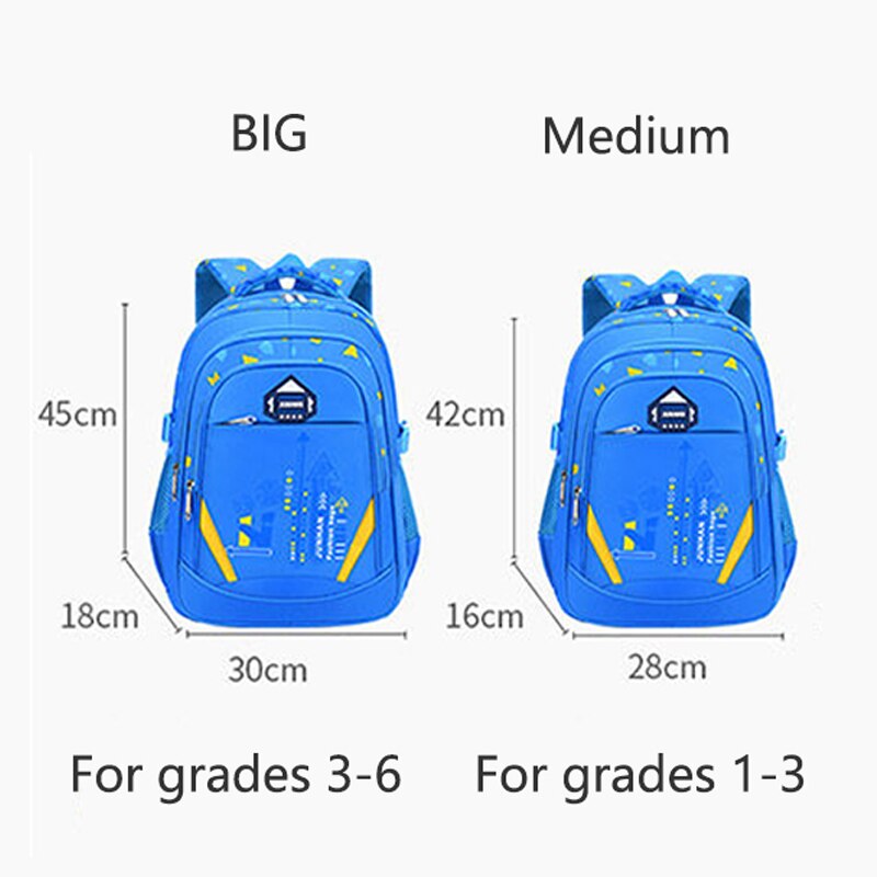 Kids School Bags Backpack Boys Primary School Orthopedic Girs Bookbags Large Capacity Waterproof Nylon Children Schoolbag