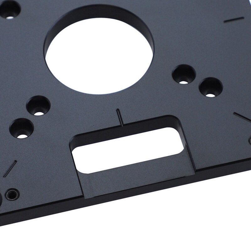 Router Table Insert Plate Universal Trimming Machine Flip Board Mounting Plate for Woodworking Engraving Accessory