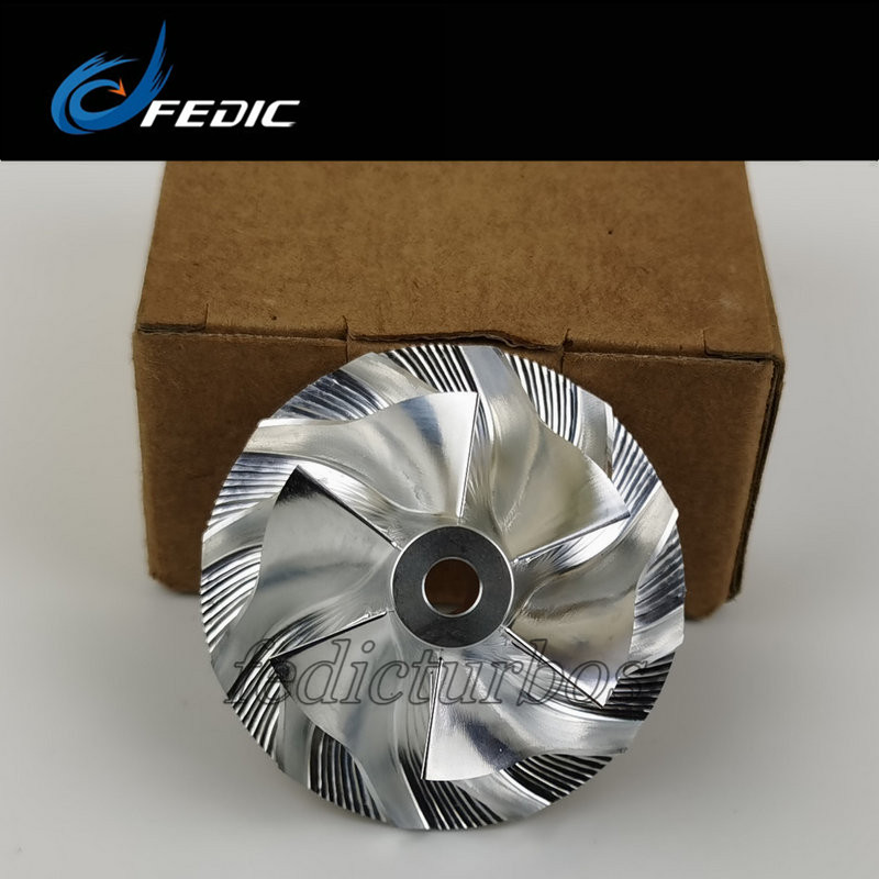 MFS billet turbo compressor wheel KP35 side 1000-970-0065 03L145715G Turbine cold wheel for VW Amarok 2.0 BiTDI 120Kw CFCA -
