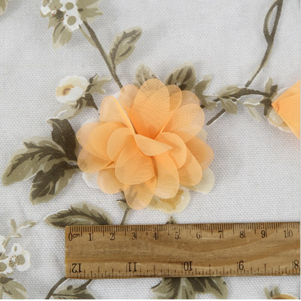 Bredde 140cm broderede blomster blonder stof dubai syning diy tyl applikation bånd kjole bryllupsfest kjole guipure dekoration