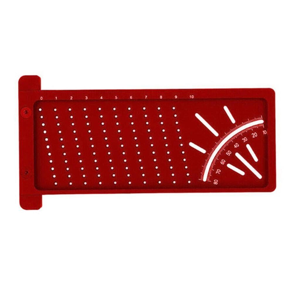Snickare vinkelmätning träbearbetningsmått verktyg t-typ 100mm gauge linjaler  v2 x 8