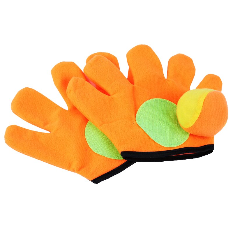 1 Conjunto de guantes con pelota pegajosa para deportes al aire libre juego de lanzar pelotas de juguete juego de guantes pegajosos para atrapar pelotas Juguetes