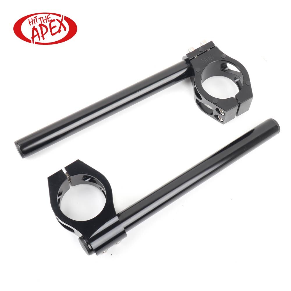 Manillar Clip-on para motocicleta de aleación de aluminio de 50mm, Triple velocidad Triumph 2005 2006 Daytona 675, manillares de clipones triples Steert: Default Title
