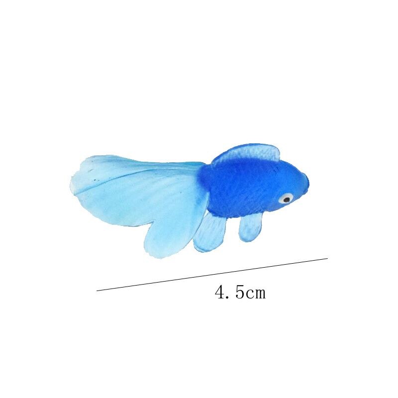10Stck Mini Nette Goldfisch Kapsel Kleine Spielzeug Viel Pvc Spielzeug Tiere Interessant Günstige Zeug Neuheit Einzelteile