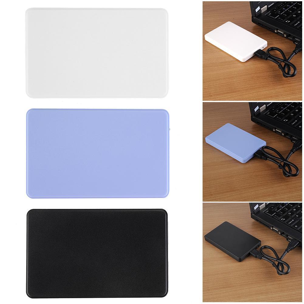 3 Colors 2.5" USB 3.0 SATA HD Box 1TB HDD Hard Drive External Enclosure Case Support Up to 2TB Data transfer backup tool