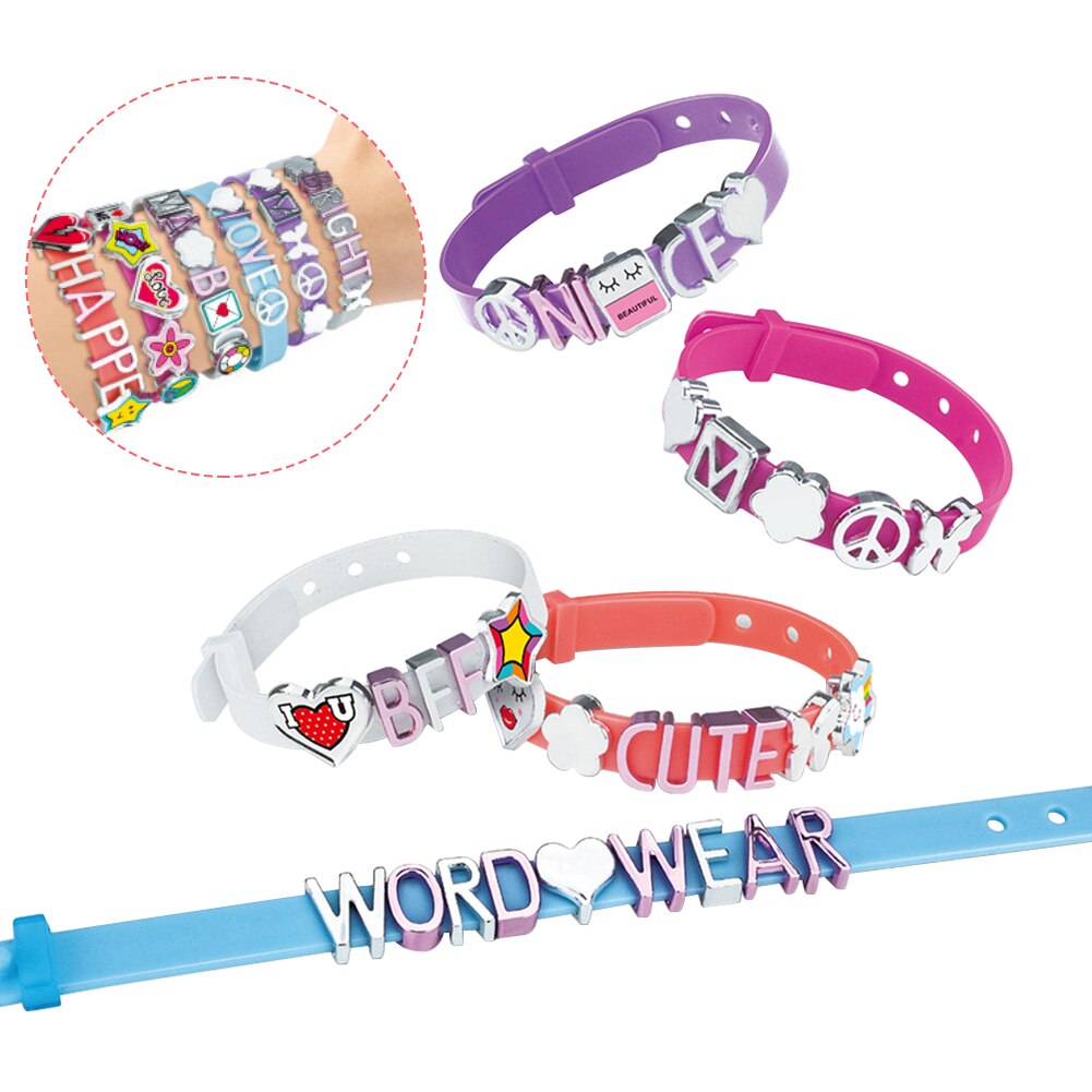DIY Paracord Friendship Bracelet Kit - Craft Projects for Girls - Jewelry Weaving