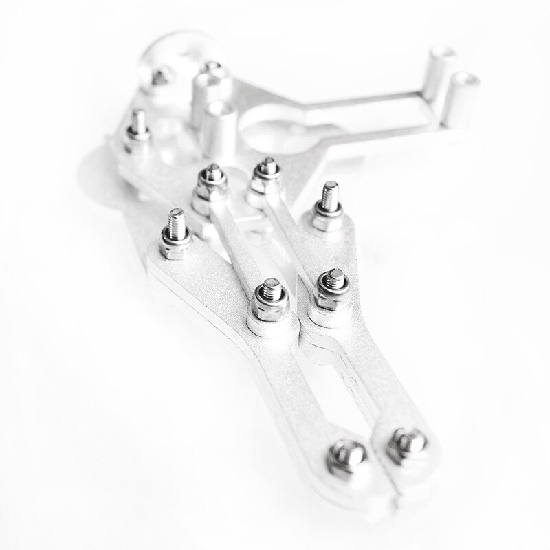 aluminum alloy Mechanical Robotic Arm Clamp Claw Mount Robot Kit for Arduino