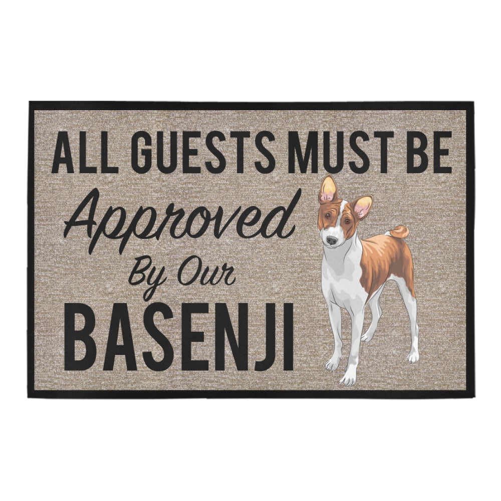 CLOOCL All Guests Must Be Approved By Our French Bulldog Doormat 3D Print Pet Dog Doormat Non Slip Floor Mat Decor: Doormat 4