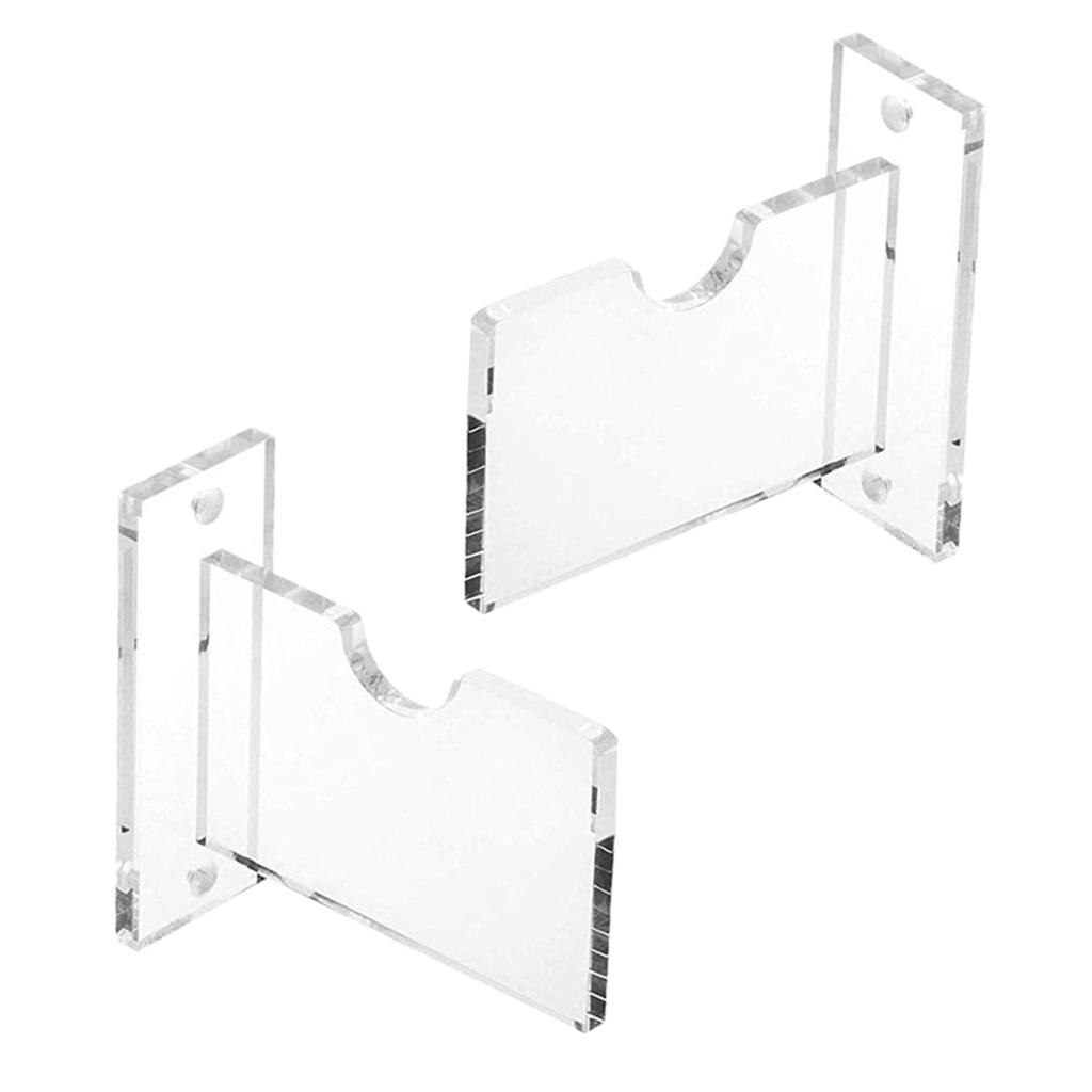 Hockey Stick Holder, Hockey Stick Bracket , Hockey Stick Rack Holder, Display & Storage Rack Space Saving, No Stick, 2Pcs