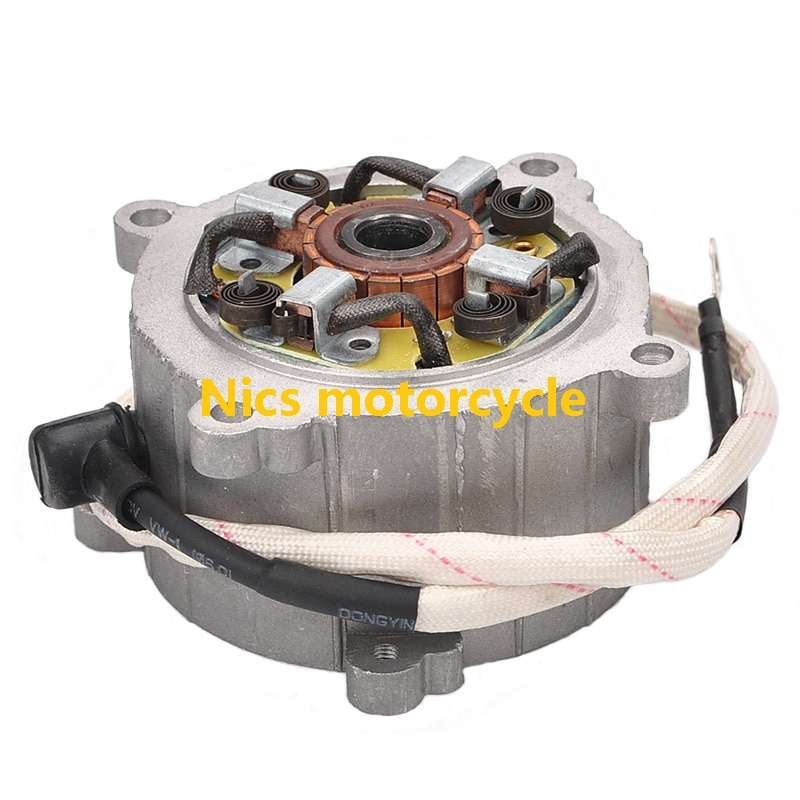 12V electric start Start Motor Starter 49cc 2 Stroke Electric Start Engine Mini Dirt Bike