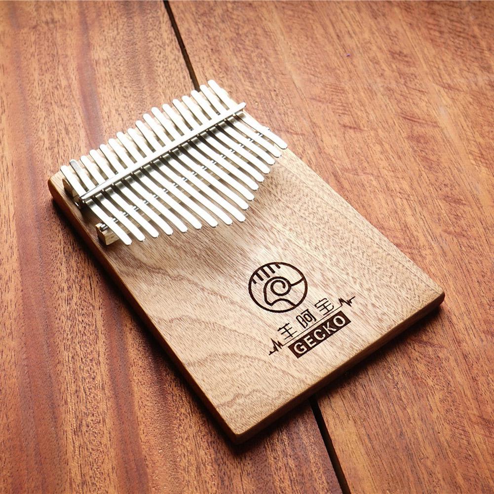 Yfashion 17 Keys Kalimba Thumb Piano Mahogany Wooden Mbira Musical Instrument Africa Finger Piano K17GY