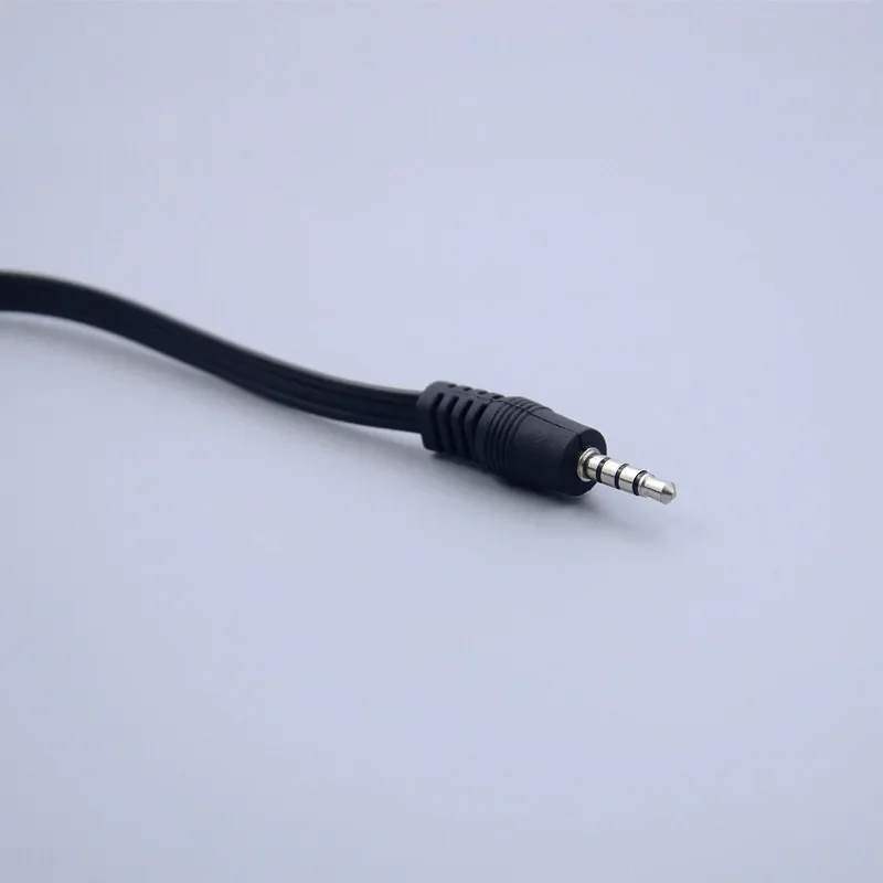 3.5mm- jack  to 3 rca-hane ljud- och videokabel av-kabel aux-stereokabel 3 rca-standardkonverteringskabel för högtalare tv-box cd dvd-spelare 1.5m