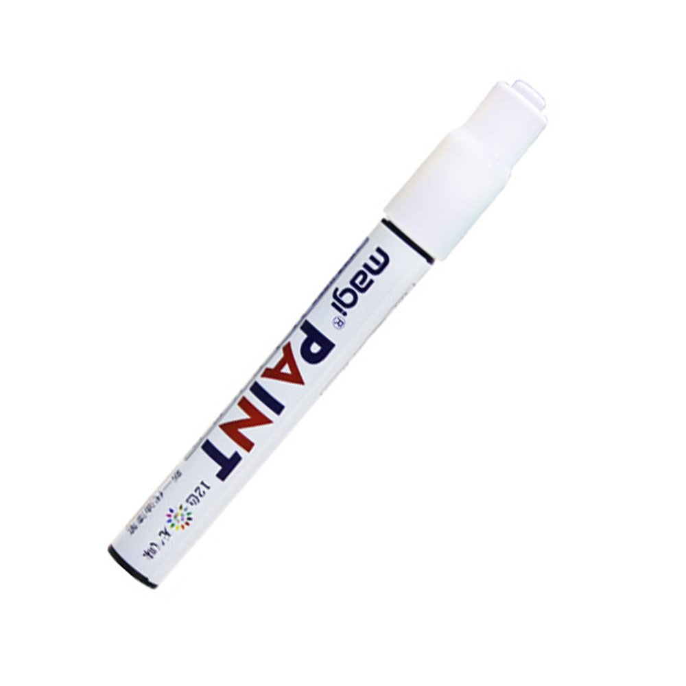 Umitive 1pcs Verf Marker Kan Niet Veeg De Band Touch Up Pen Album Graffiti DIY Wit Marker Pen: white