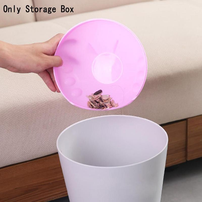 Lazy Snack Bowl Plastic Double-Layer Snack Fruit Colors Bracket And Bowl Bowl Mobile 4 Artifact Chase Box Storage N2H1