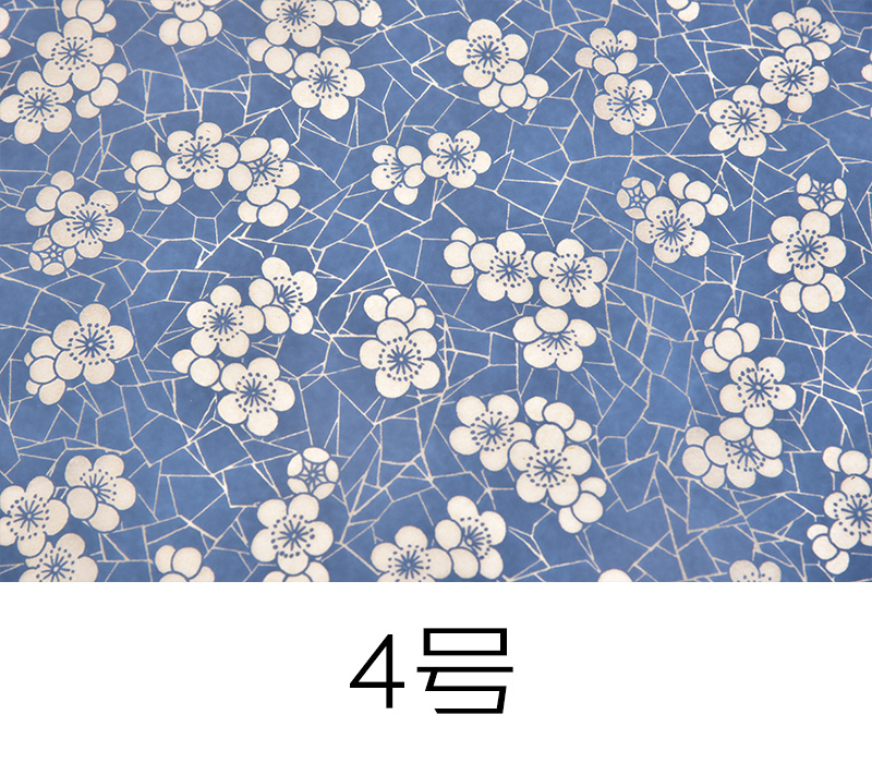 12PCS/set transfer paper Ceramic underglaze Colorful flower paper Blue and White Sticker 54x37cm High Temperature Ceramic decals: 5PCS 4