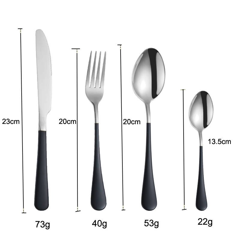 Tablewellware Cutlery Forks Knives Spoons Stainless Steel Dinner Set Dinnerware Sets Tableware Dining Fork Spoon Knife Set