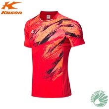 Kason badminton t-shirts som andas snabbtorkande älskare utomhus badminton kläder sport kostymer fayn 021