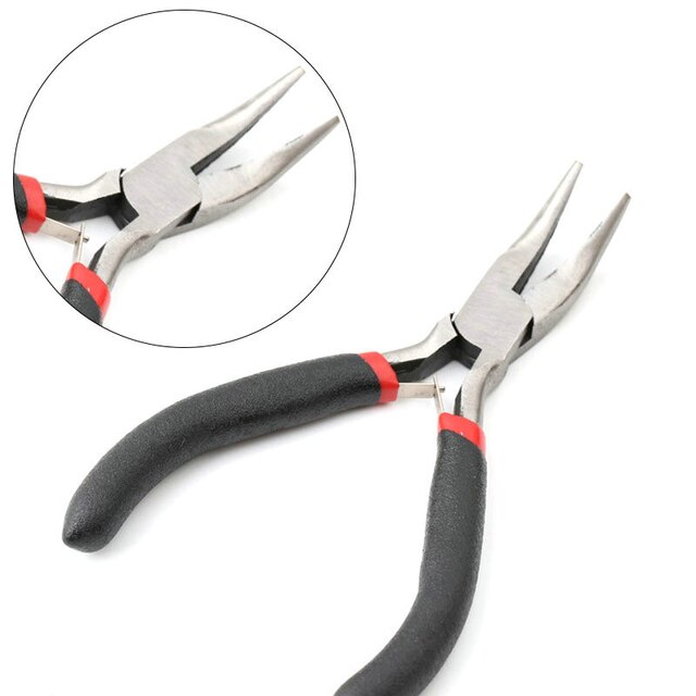 Diagonale Zangen Schmuck Reparatur Werkzeug Bausatz Runde Nase Zange Nadel Zange Draht Schneider für Schmuck, sterben DIY Handgemachte Werkzeuge: D1112