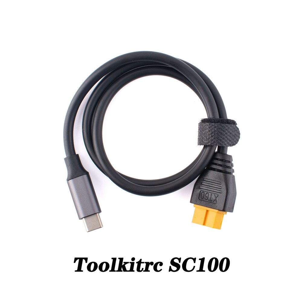 Toolkitrc M4 Pocket Dc 80W 5A XT30 XT60 Input USB-C Ingang/Uitgang Oplader Voor 1-4S lipo Batterij Snellader Functie: SC100