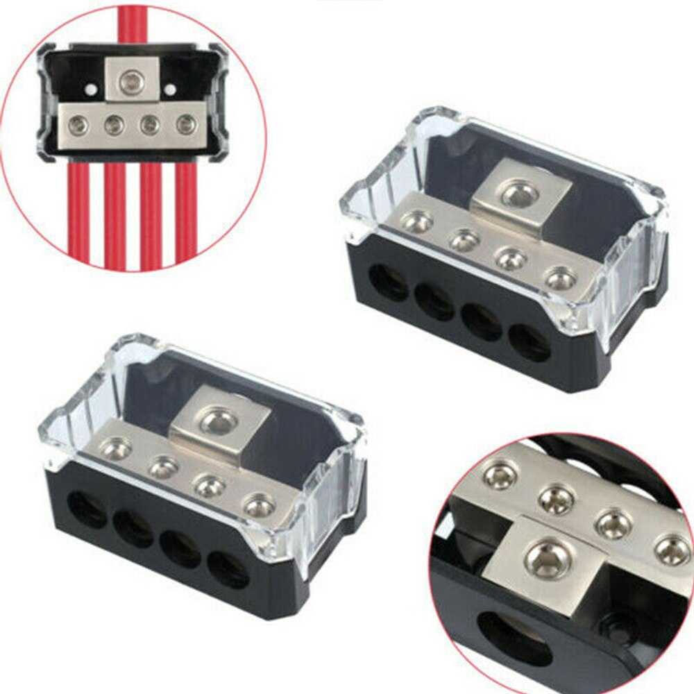 Distribution Blocks Ground Box Automotive Electronic Parts Cable Power Ground Distribution Block Car Hub Car Junction Box