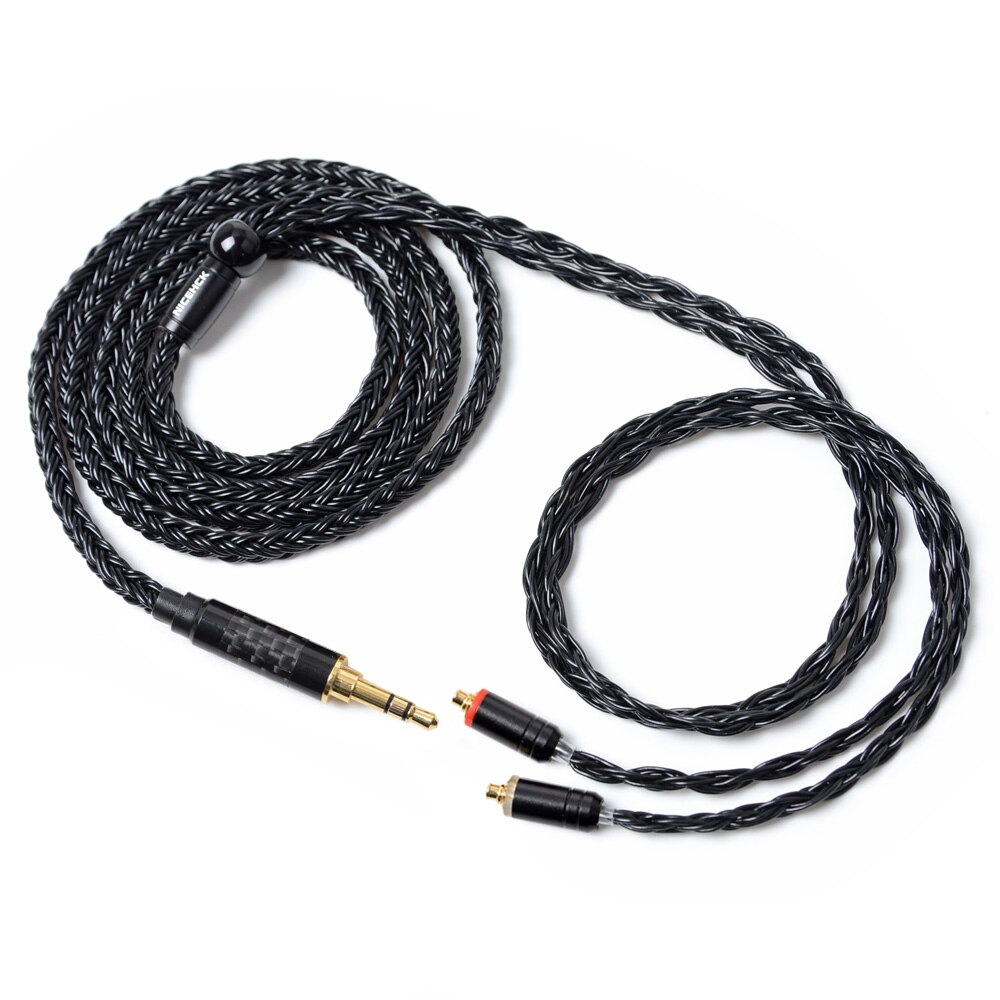 NICEHCK 16 Core Silver Plated Headphone Cable - 120cm - 3.5/2.5/4.4mm Plug - MMCX/2Pin Connector